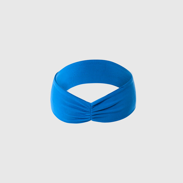 Royal Blue Cinched Headband