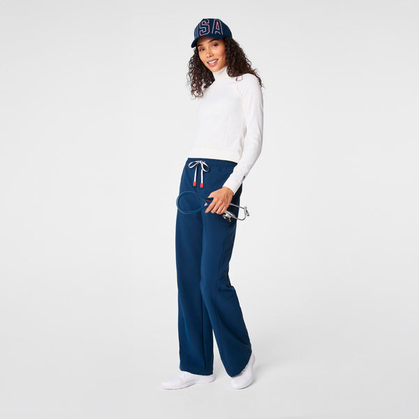 unisex Team USA Blue FIGS x Team USA Baseball Cap