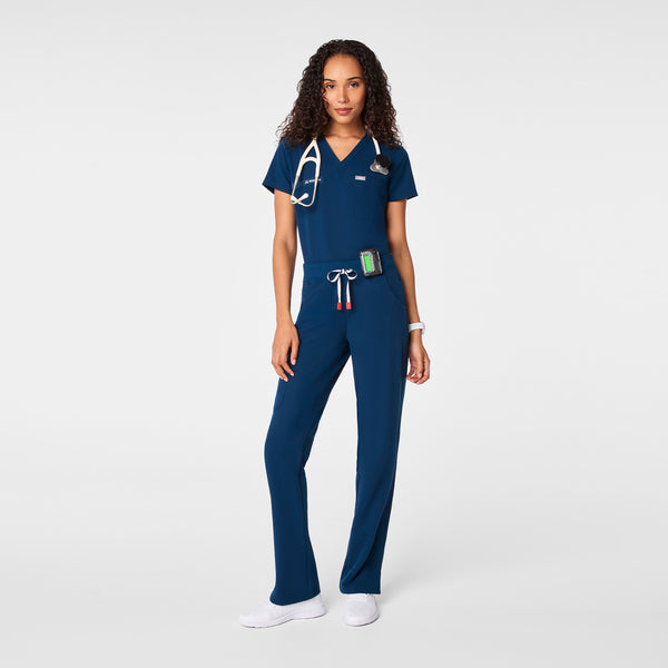 women's Team USA Blue FIGS x Team USA Kade - Petite Cargo Scrub Pant™