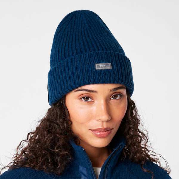unisex Team USA Blue FIGS x Team USA - Knitted Beanie