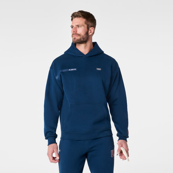 Men's Team USA Blue FIGS x Team USA Hoodie Sweatshirt