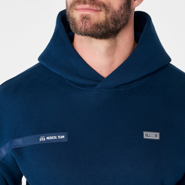 Men's Team USA Blue FIGS x Team USA Hoodie Sweatshirt