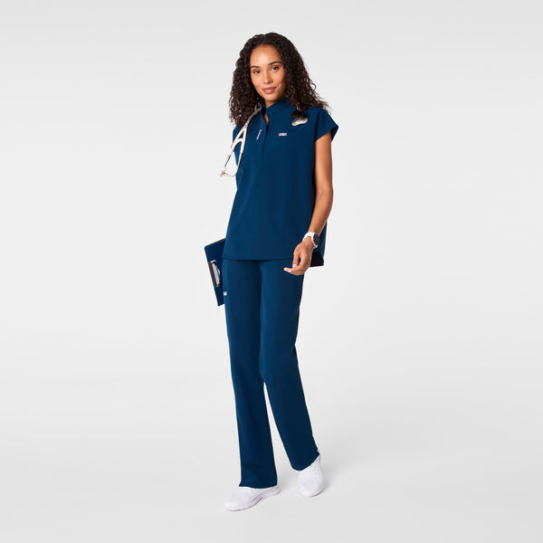 women's Team USA Blue FIGS x Team USA Rafaela - Oversized Scrub Top™