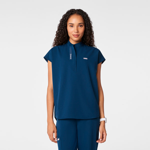 women's Team USA Blue FIGS x Team USA Rafaela - Oversized Scrub Top™