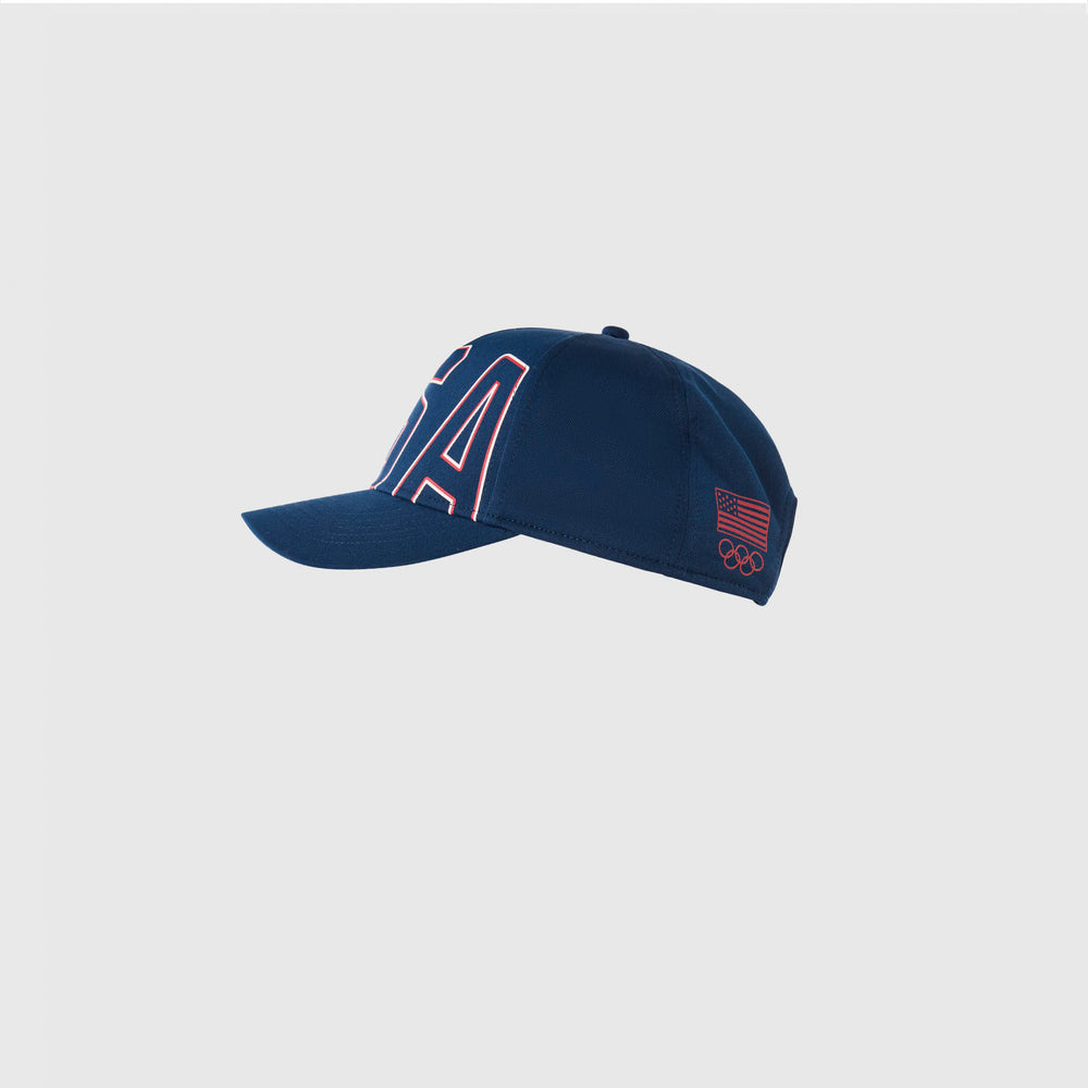 unisex Team USA Blue FIGS x Team USA Baseball Cap