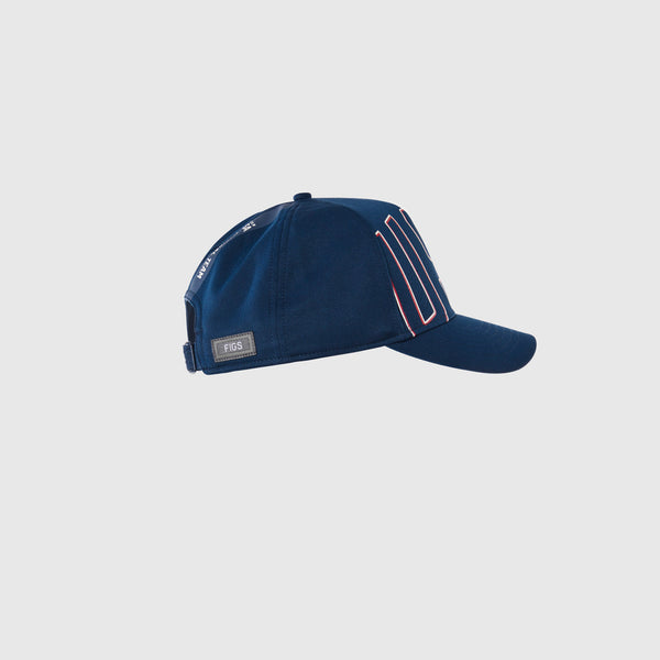 unisex Team USA Blue FIGS x Team USA Baseball Cap