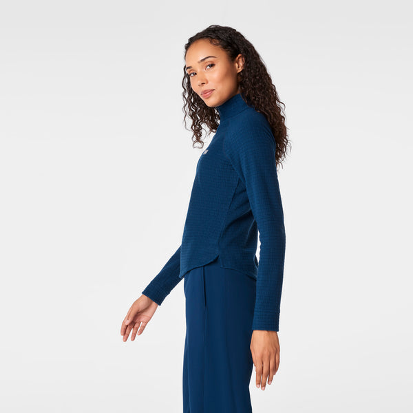 women's Team USA Blue FIGS x Team USA On-Shift - Fleece ¼ Zip Top™