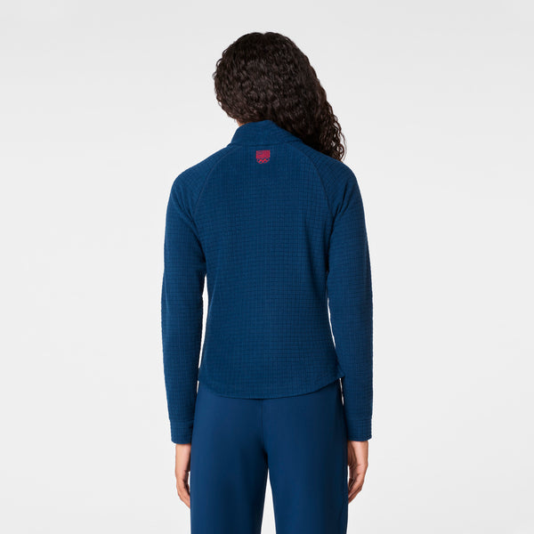 women's Team USA Blue FIGS x Team USA On-Shift - Fleece ¼ Zip Top™