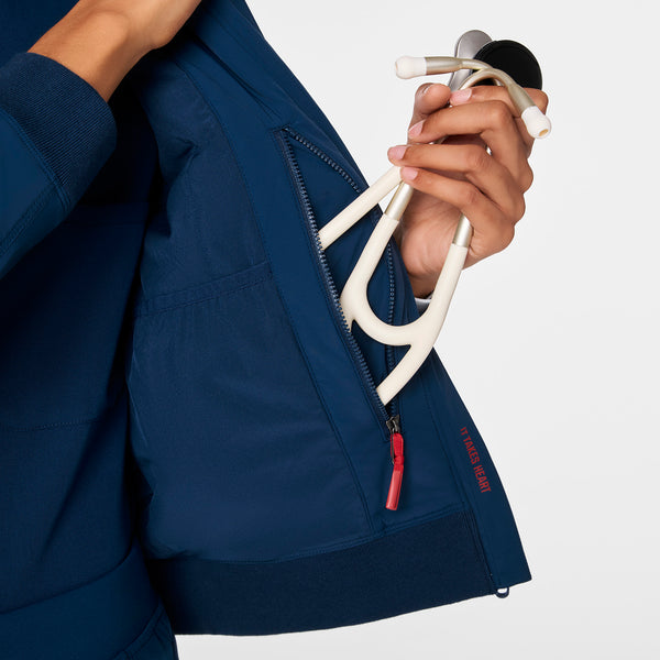 women's Team USA Blue FIGS x Team USA On-Shift - Float Bomber Jacket™