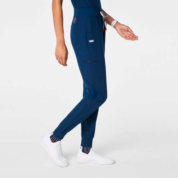 women's Team USA Blue FIGS x Team USA Zamora - Tall Jogger Scrub Pant™
