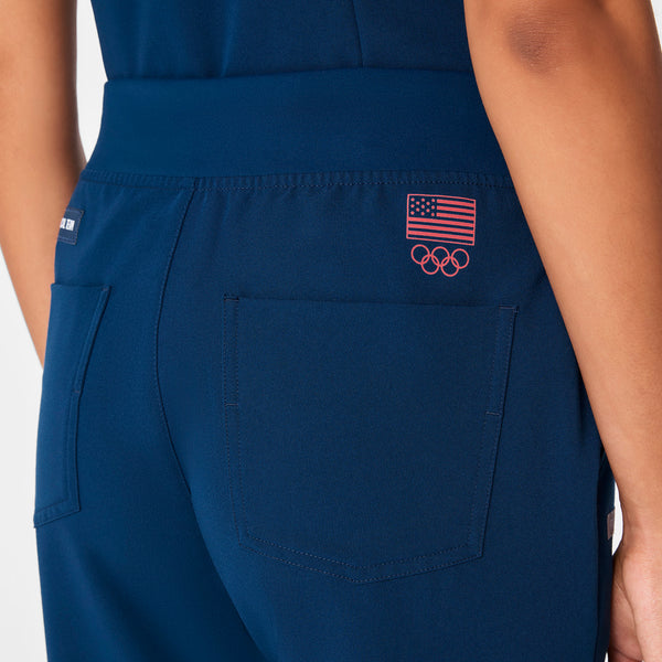 women's Team USA Blue FIGS x Team USA Zamora - Tall Jogger Scrub Pant™