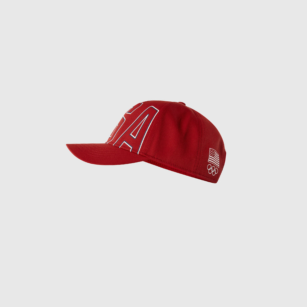 unisex Team USA Red FIGS x Team USA Baseball Cap