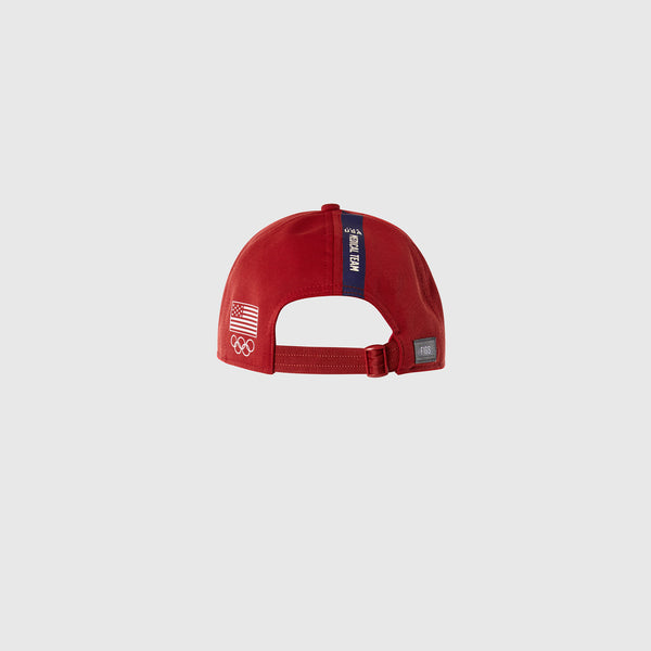 unisex Team USA Red FIGS x Team USA Baseball Cap