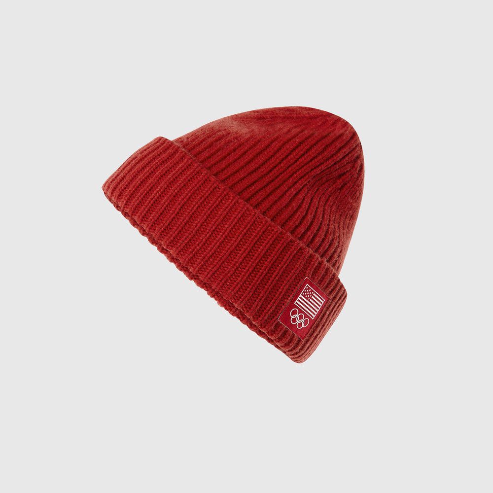 unisex Team USA Red FIGS x Team USA - Knitted Beanie