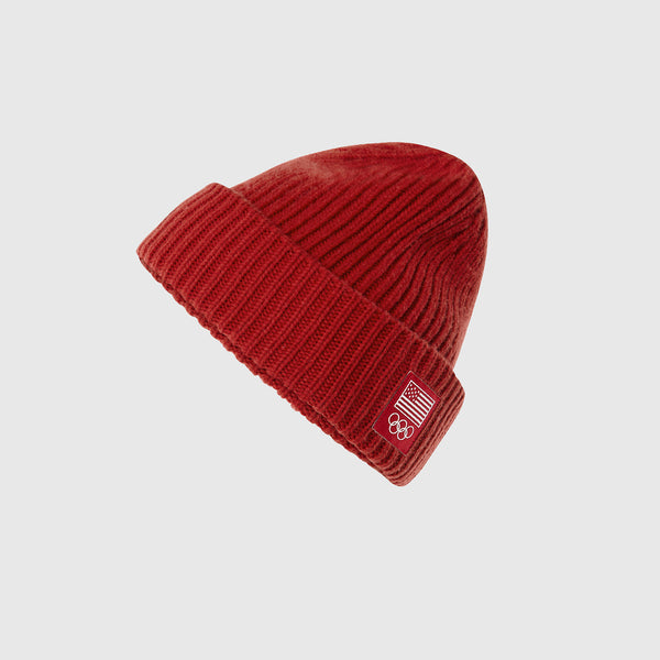 unisex Team USA Red FIGS x Team USA - Knitted Beanie