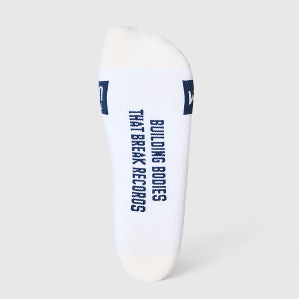 unisex Optic White FIGS x Team USA Heart - Compression Socks