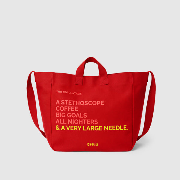 Winning Red A Very Large Needle Tote