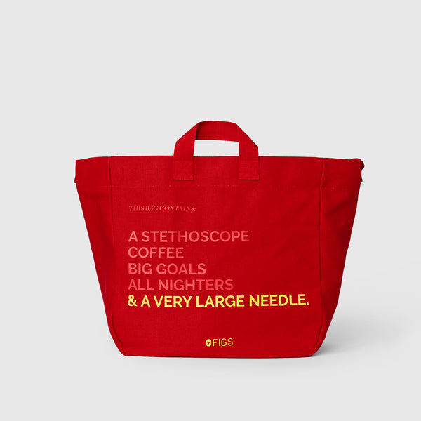 Winning Red A Very Large Needle Tote