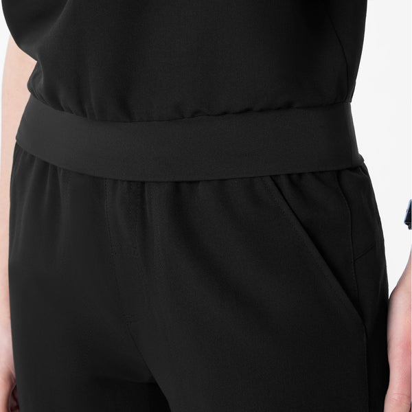 women's Black Raleigh Relaxed - Scrub Top