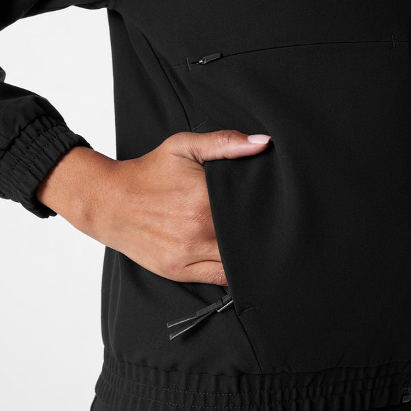 Women's Black Sydney -  Scrub Jacket