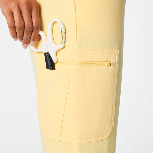 Women's Butter Yellow Uman High-Rise - Jogger Scrub Pant