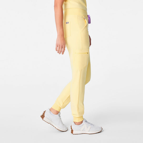 women's Butter Yellow High Waisted Zamora - Jogger Scrub Pant™