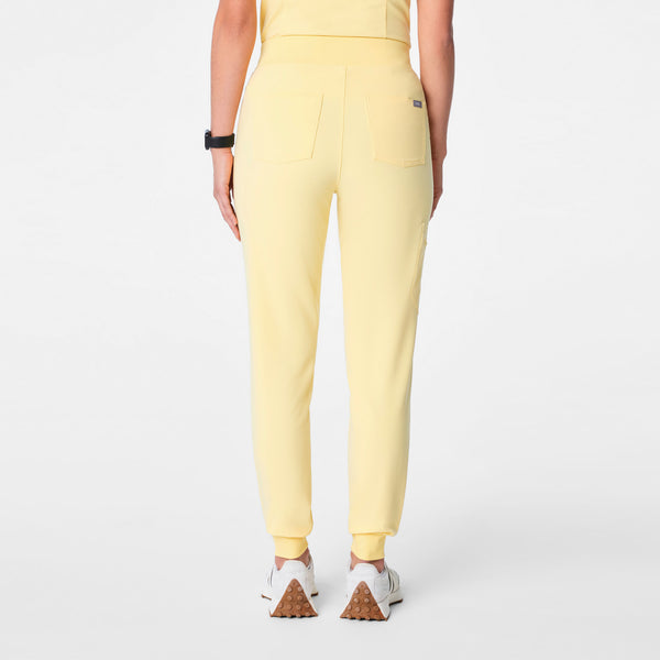 women's Butter Yellow High Waisted Zamora - Jogger Scrub Pant™
