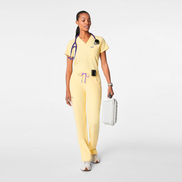 women's Butter Yellow Kade - Tall Cargo Scrub Pant™