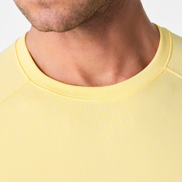 men's Butter Yellow Makato Seamless - Shortsleeve Underscrub