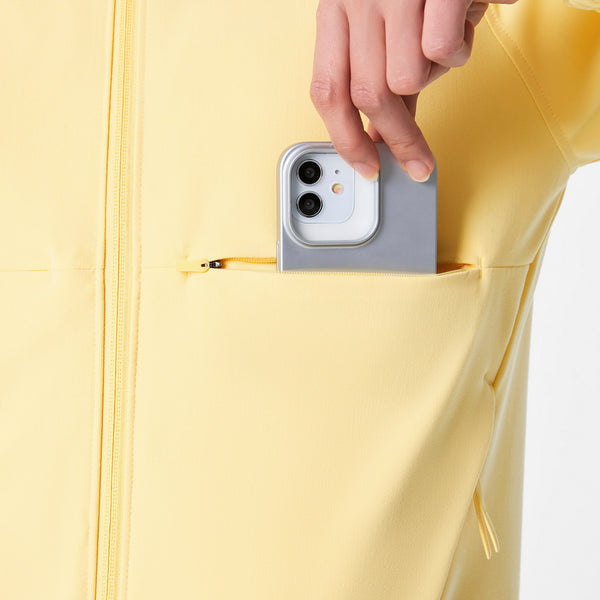 Women's Butter Yellow Sydney - Scrub Jacket
