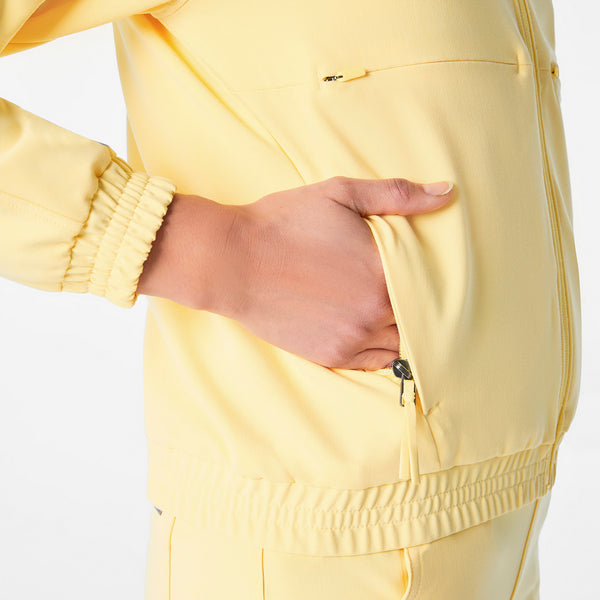 Women's Butter Yellow Sydney - Scrub Jacket