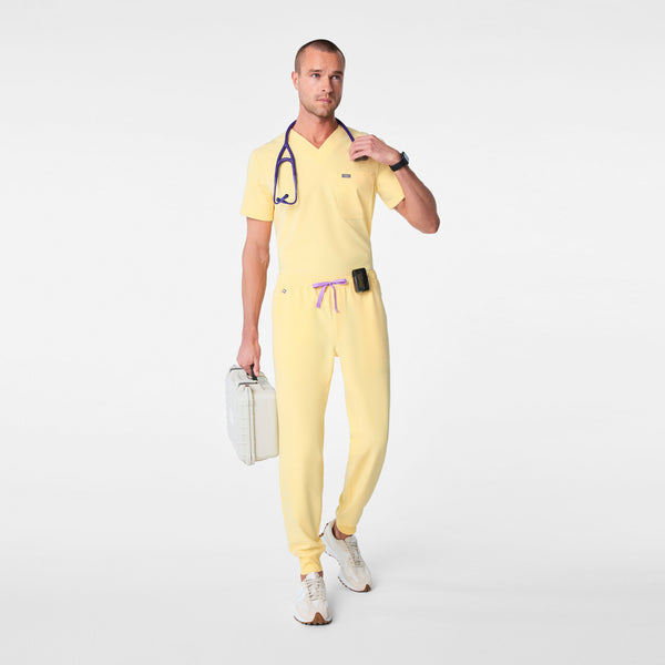men's Butter Yellow Tansen - Jogger Scrub Pant™