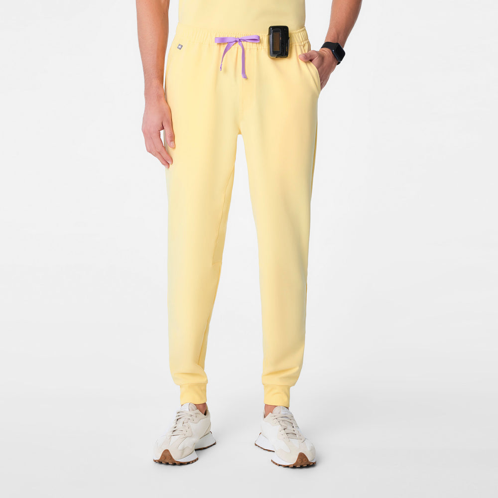 men's Butter Yellow Tansen - Jogger Scrub Pant™