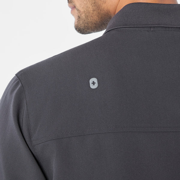 men's Charcoal Jasper Polo - Scrub Top