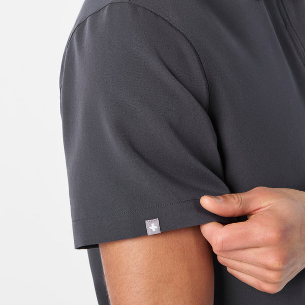 men's Charcoal Jasper Polo - Scrub Top