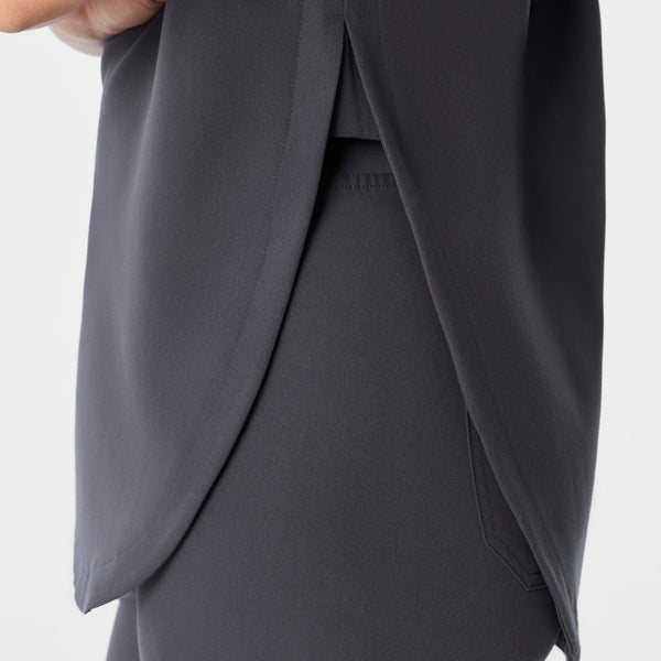 women's Charcoal Rafaela - Tunic Scrub Top™