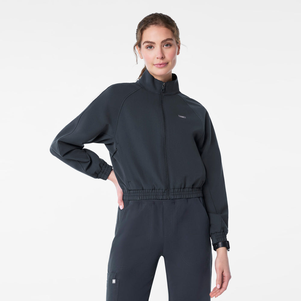 women's Dark Harbor Cropped Sydney - Scrub Jacket