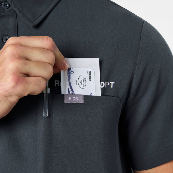 men's Dark Harbor Eugene Polo - Scrub Top