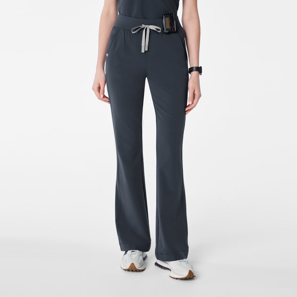 Women's Dark Harbor Kimberley High-Rise Flare - Petite Scrub Pant