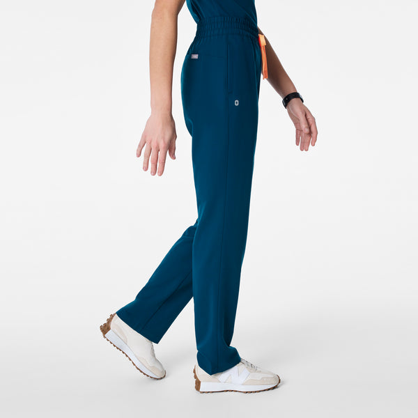 women's Deep Reef High Waisted Salida Straight Leg - Scrub Pant