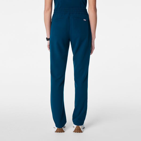 women's Deep Reef High Waisted Salida Straight Leg - Scrub Pant