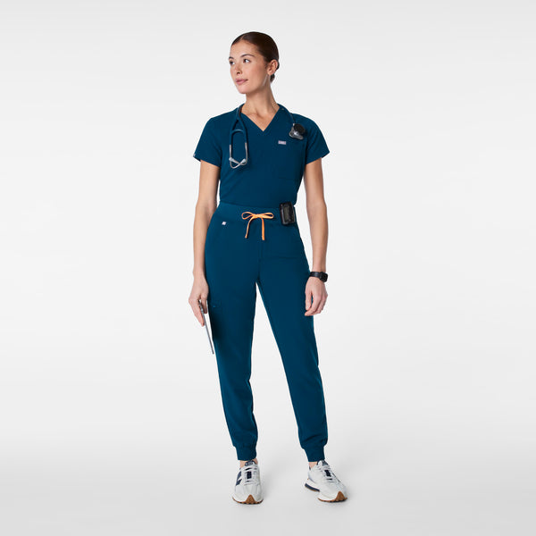 women's Deep Reef High Waisted Zamora - Tall Jogger Scrub Pant™