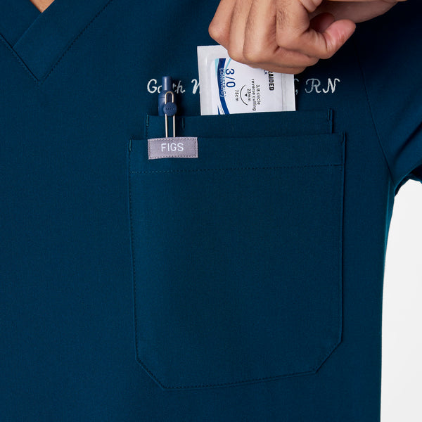 men's Deep Reef Leon - Three-Pocket Scrub Top™