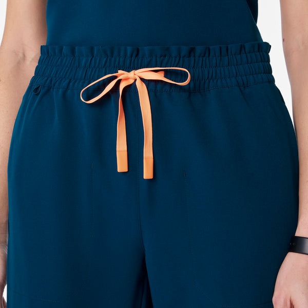 women's Deep Reef Marseille Wide Leg - Petite Scrub Pant