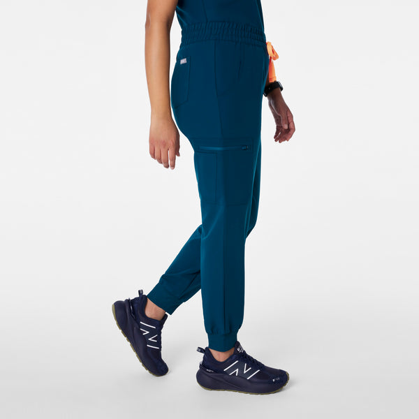 women's Deep Reef High Waisted Uman Relaxed - Tall Jogger Scrub Pant