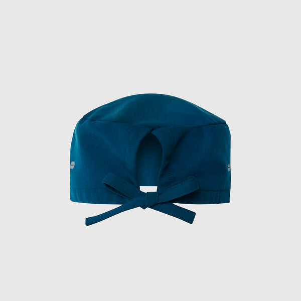 Deep Reef Modern - Classic Scrub Cap Buttonholes