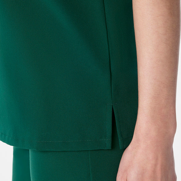 women's Forest Green Catarina Petite - One-Pocket Scrub Top™