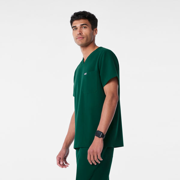 men's Forest Green Chisec - Three-Pocket Scrub Top™