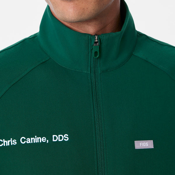 men's Forest Green Cobaki - Scrub Jacket