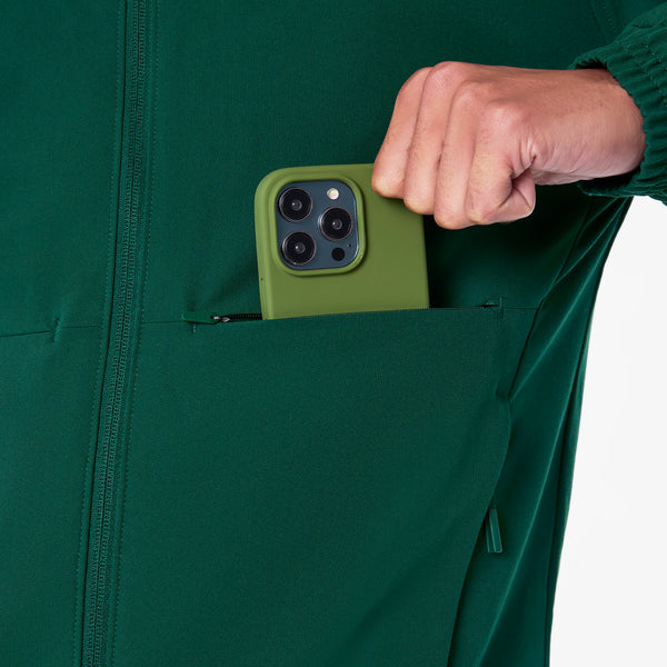 men's Forest Green Cobaki - Scrub Jacket
